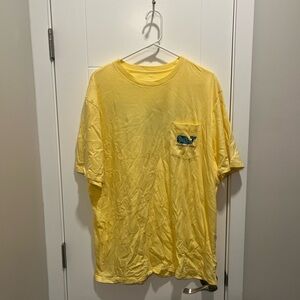 Vineyard Vines Yellow Men's T-Shirt